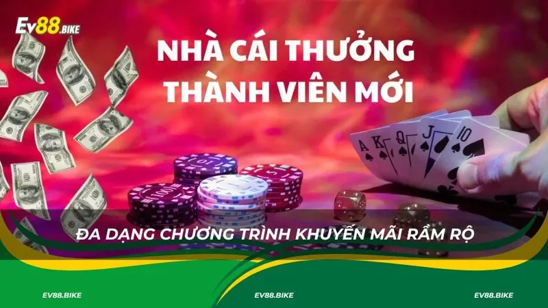 Đa dạng chương trình khuyến mãi rầm rộ